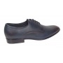 Pantofi barbati eleganti din piele naturala texturata bleumarin – Eleganta si rafinament 346ABLM